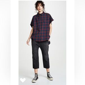 ONE TEASPOON Daria Cutoff Shirt